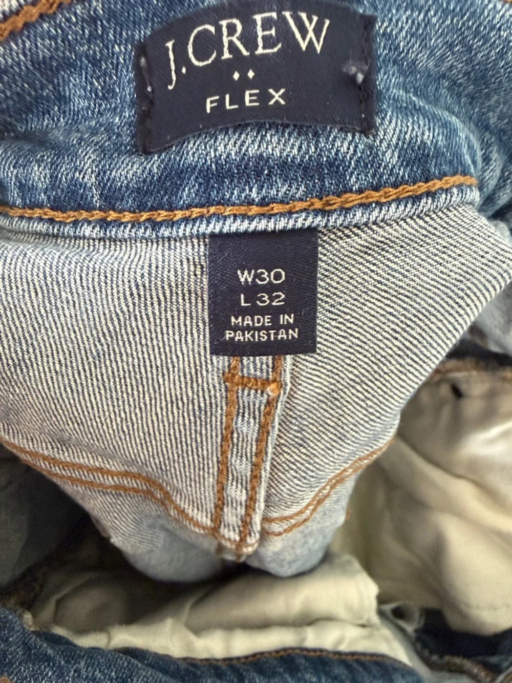 J. Crew Washed Blue Skinny Jeans Size 30
